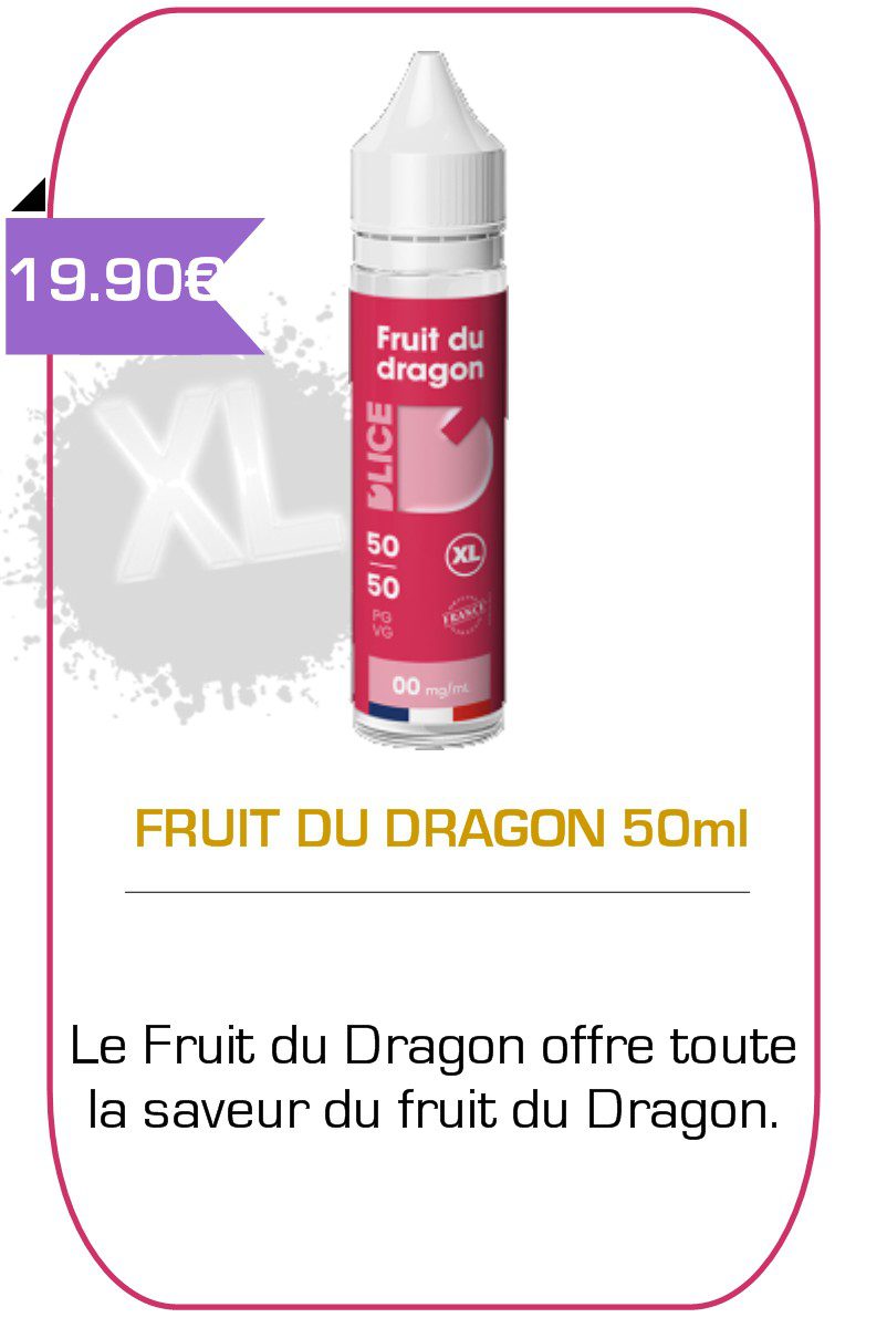 eliquide 50ml Fruit du Dragon -DLICE-