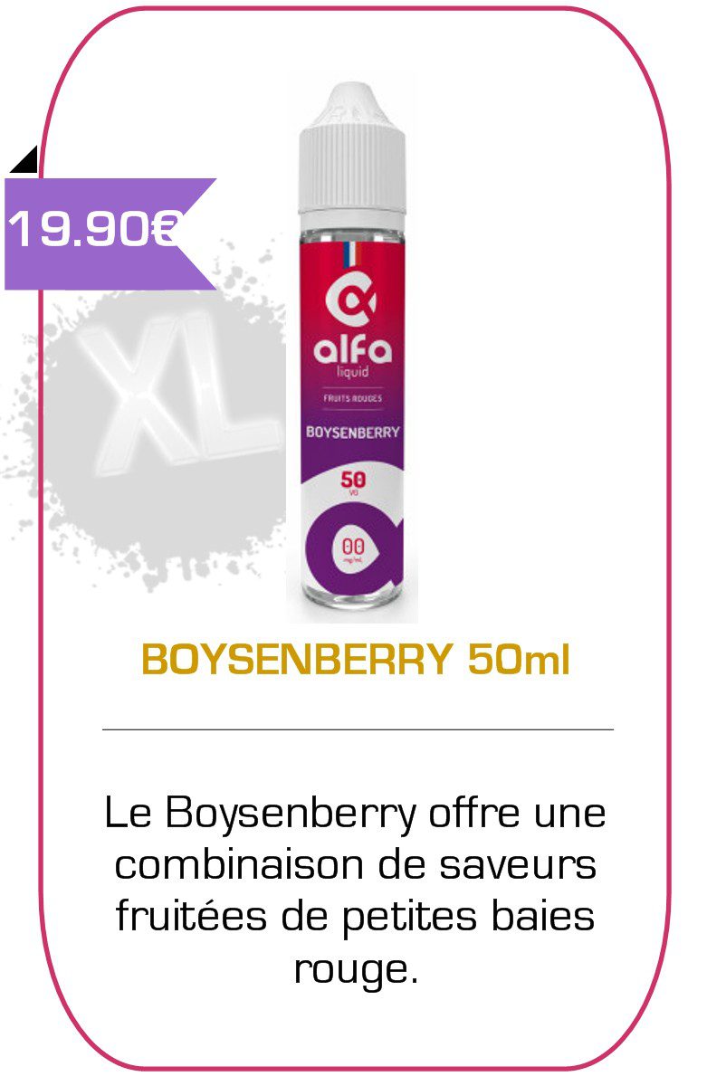 eliquide 50ml Fruité Boysenberry -Savourea-
